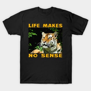 VERY COOL TIGER Inspirational Quote About Life THIS WILL BRING YOU UNIVERSAL  POWER T-Shirt